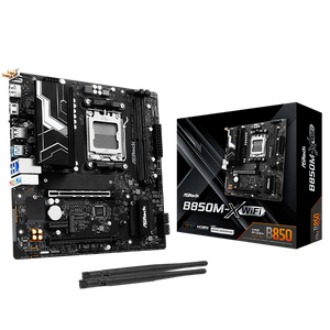 Asrock B850MX  WiFi 6E Bluetooth 52  DDR5  MicroATX  Placa Base AM5
