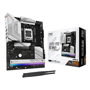 Asrock B850M Pro RS WiFi 6E Bluetooth 52 DDR5 MicroATX Placa Base AM5 Asrock B850M Pro RS WiFi 6E Bluetooth 52 DDR5 MicroATX Placa Base AM5