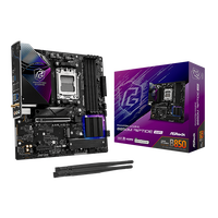 Asrock B850M Riptide WiFi 7 Bluetooth 54 DDR5 MicroATX Placa Base AM5 Asrock B850M Riptide WiFi 7 Bluetooth 54 DDR5 MicroATX Placa Base AM5