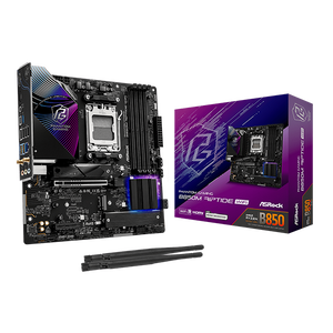 Asrock B850M Riptide WiFi 7 Bluetooth 54 DDR5 MicroATX Placa Base AM5 Asrock B850M Riptide WiFi 7 Bluetooth 54 DDR5 MicroATX Placa Base AM5