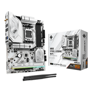 Asrock B850 Steel Legend  WiFi 7 Bluetooth 54  DDR5  ATX  Placa Base AM5