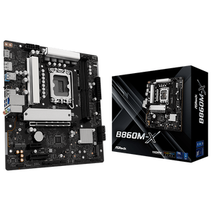 Asrock B860MX DDR5 MicroATX Placa Base Intel 1851 Asrock B860MX DDR5 MicroATX Placa Base Intel 1851