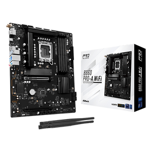 Asrock B860 ProA  WiFi 6E Bluetooth 53  DDR5  ATX  Placa Base Intel 1851