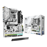 Asrock B860 Steel Legend WiFi 6E Bluetooth 53 DDR5 ATX Placa Intel 1851 Asrock B860 Steel Legend WiFi 6E Bluetooth 53 DDR5 ATX Placa Intel 1851
