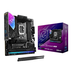 Asrock B860M Lightning  WiFi 6E Bluetooth 53  DDR5  MicroATX  Placa Base Intel 1851