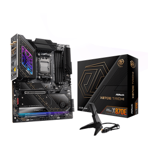 Asrock X870E Taichi  WiFi 7 Bluetooth 54  DDR5  ATX  Placa Base AM5