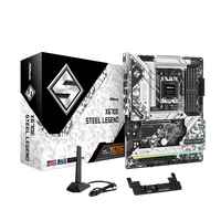 Asrock X670E Steel Legend WiFi AX DDR5 Placa Base AM5 Asrock X670E Steel Legend WiFi AX DDR5 Placa Base AM5