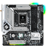 Asrock B760M Steel Legend WiFi AX DDR5 MicroATX Placa Base Intel 1700 Asrock B760M Steel Legend WiFi AX DDR5 MicroATX Placa Base Intel 1700
