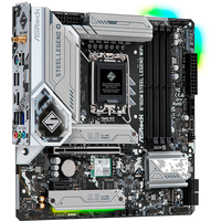 Asrock B760M Steel Legend WiFi AX DDR5 MicroATX Placa Base Intel 1700 Asrock B760M Steel Legend WiFi AX DDR5 MicroATX Placa Base Intel 1700