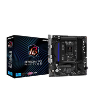 Asrock B760M PG Riptide DDR5 MicroATX Placa Base Intel 1700 Asrock B760M PG Riptide DDR5 MicroATX Placa Base Intel 1700