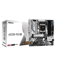 Asrock A620M Pro RS DDR5 MicroATX Placa Base AM5 Asrock A620M Pro RS DDR5 MicroATX Placa Base AM5