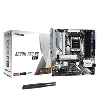 Asrock A620M Pro RS DDR5 MicroATX WiFi Placa Base AM5 Asrock A620M Pro RS DDR5 MicroATX WiFi Placa Base AM5