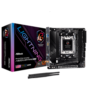 Asrock A620I PG Lightning  DDR5  ITX  WiFi  Placa Base AM5
