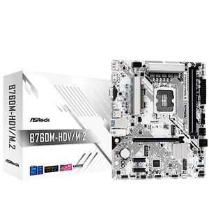 Asrock B760MHDVM2  DDR5  Micro ATX  Placa Base Intel 1700