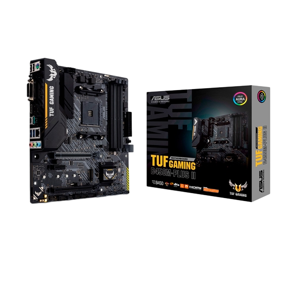 Asus TUF Gaming B450MPLUS II Placa Base AM4 Asus TUF Gaming B450MPLUS II Placa Base AM4
