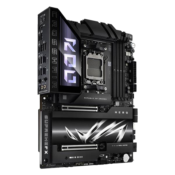 Asus ROG Crosshair X870E HERO  DDR5  WiFi 7  Bluetooth  PCIe 50  ATX  Placa Base AM5 Asus ROG Crosshair X870E HERO  DDR5  WiFi 7  Bluetooth  PCIe 50  ATX  Placa Base AM5