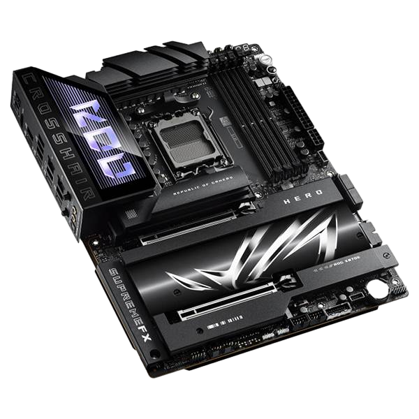 Asus ROG Crosshair X870E HERO  DDR5  WiFi 7  Bluetooth  PCIe 50  ATX  Placa Base AM5 Asus ROG Crosshair X870E HERO  DDR5  WiFi 7  Bluetooth  PCIe 50  ATX  Placa Base AM5