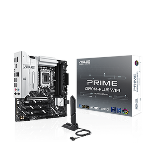 Asus Prime Z890MPlus  WiFi 7  DDR5  MicroATX  Placa Base Intel Socket 1851