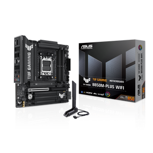 Asus TUF Gaming B850MPlus  WiFi 6E Bluetooth 53  DDR5  MicroATX  Placa Base AM5