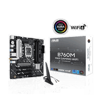 Asus Prime B760M Max Gaming  WiFi 6 Bluetooth 52  DDR5  Micro ATX  Placa Base Intel 1700