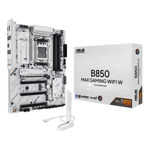 Asus B850 Max Gaming W WiFi 7 Bluetooth 53 ATX DDR5 Placa Base AM5 Asus B850 Max Gaming W WiFi 7 Bluetooth 53 ATX DDR5 Placa Base AM5