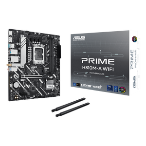 Asus Prime H810MA  WiFi 6 Bluetooth 53  DDR5  Micro ATX  Placa Base Intel 1851