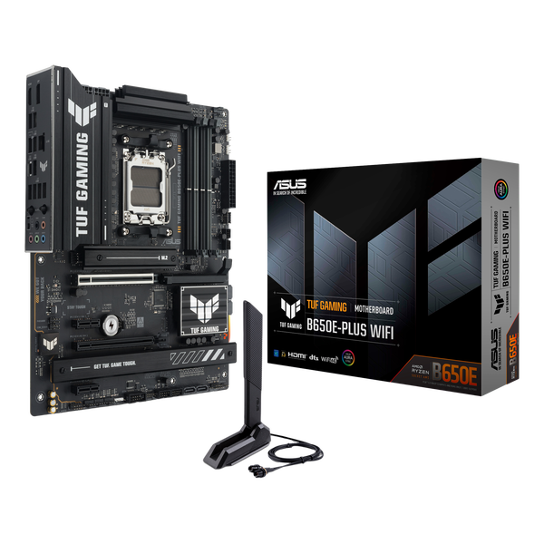 Asus TUF B650EPlus WiFi 6E Bluetooth 53 DDR5 ATX Placa Base AM5 Asus TUF B650EPlus WiFi 6E Bluetooth 53 DDR5 ATX Placa Base AM5