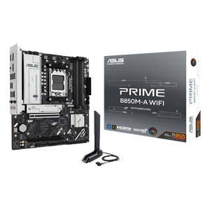 Asus Prime B850MA  WiFi 6E Bluetooth 53  DDR5  Micro ATX  Placa Base AM5