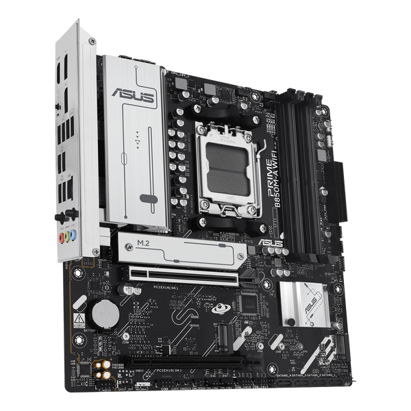 Asus Prime B850MA WiFi 6E Bluetooth 53 DDR5 Micro ATX Placa Base AM5 Asus Prime B850MA WiFi 6E Bluetooth 53 DDR5 Micro ATX Placa Base AM5