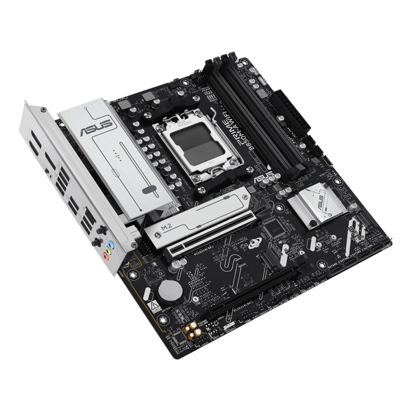 Asus Prime B850MA WiFi 6E Bluetooth 53 DDR5 Micro ATX Placa Base AM5 Asus Prime B850MA WiFi 6E Bluetooth 53 DDR5 Micro ATX Placa Base AM5
