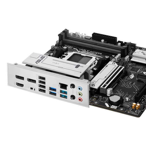 Asus Prime B850MA WiFi 6E Bluetooth 53 DDR5 Micro ATX Placa Base AM5 Asus Prime B850MA WiFi 6E Bluetooth 53 DDR5 Micro ATX Placa Base AM5