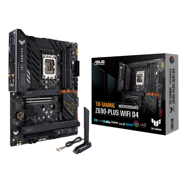 Asus TUF Gaming Z690Plus  WiFi AX  DDR4  Placa Base Intel 1700 Asus TUF Gaming Z690Plus  WiFi AX  DDR4  Placa Base Intel 1700