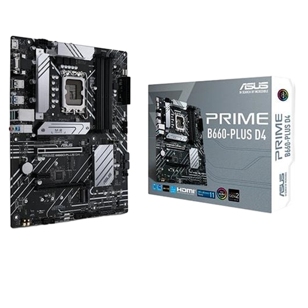 Asus Prime B660Plus DDR4 Placa Base Intel 1700 Asus Prime B660Plus DDR4 Placa Base Intel 1700