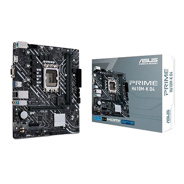 Asus Prime H610MK DDR4 Placa Base Intel 1700 Asus Prime H610MK DDR4 Placa Base Intel 1700