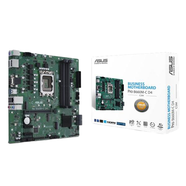 Asus B660MC CSM Pro DDR4 Placa Base Intel 1700 Asus B660MC CSM Pro DDR4 Placa Base Intel 1700