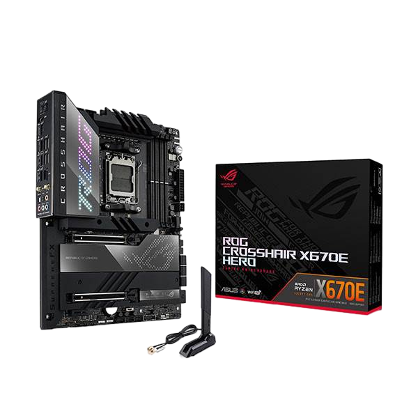 Asus ROG Crosshair X670E Hero WiFi AX DDR5 Placa Base AM5 Asus ROG Crosshair X670E Hero WiFi AX DDR5 Placa Base AM5