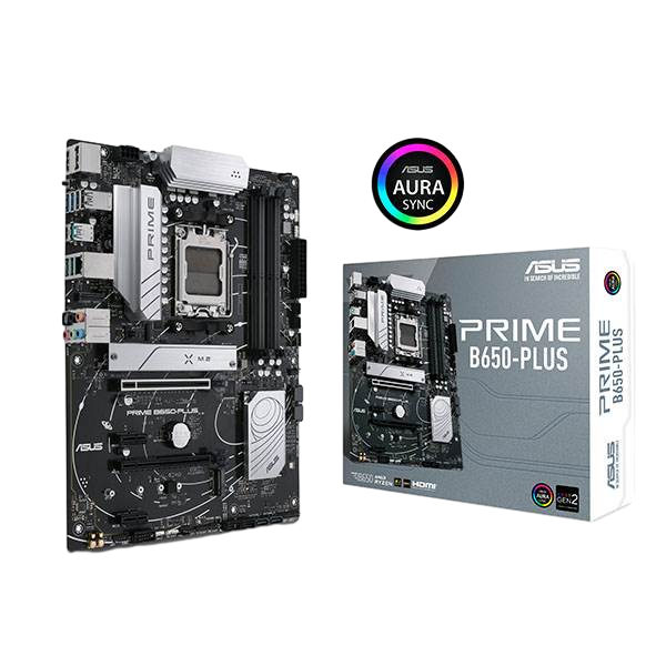 Asus Prime B650Plus CSM  DDR5  ATX  Placa Base AM5 Asus Prime B650Plus CSM  DDR5  ATX  Placa Base AM5