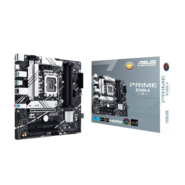 Asus Prime B760MA CSM DDR5  MicroATX  Placa Base Intel 1700 Asus Prime B760MA CSM DDR5  MicroATX  Placa Base Intel 1700