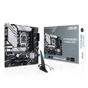 Asus Prime B760MA WiFi AX DDR5 MicroATX Placa Base Intel 1700 Asus Prime B760MA WiFi AX DDR5 MicroATX Placa Base Intel 1700