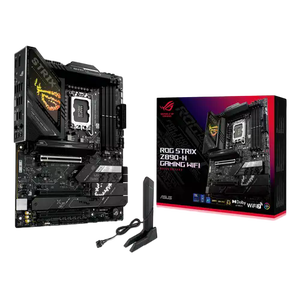 Asus ROG Strix Z890H WiFi 7 Bluetooth 54 DDR5 ATX Placa Base Intel 1851 Asus ROG Strix Z890H WiFi 7 Bluetooth 54 DDR5 ATX Placa Base Intel 1851
