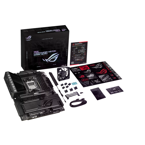 Asus ROG Crosshair X870E Dark Hero DDR5 ATX WiFi 7 Bluetooth 54 Placa Base AM5 Asus ROG Crosshair X870E Dark Hero DDR5 ATX WiFi 7 Bluetooth 54 Placa Base AM5