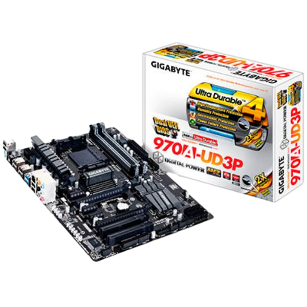 Gigabyte GA970AUD3P  Placa Base Gigabyte GA970AUD3P  Placa Base