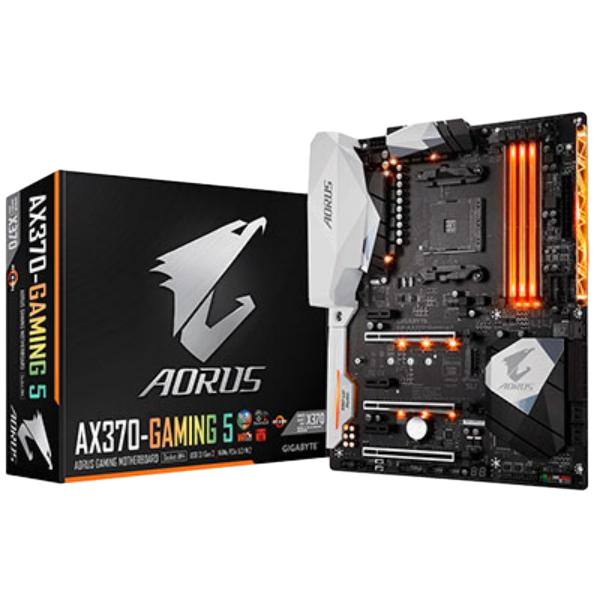 Gigabyte Aorus AX370 Gaming 5  Placa Base Gigabyte Aorus AX370 Gaming 5  Placa Base