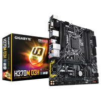 Gigabyte H370M D3H Placa Base Gigabyte H370M D3H Placa Base