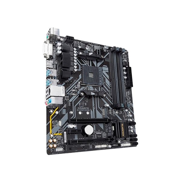 Gigabyte B450M DS3H  Placa Base AM4 Gigabyte B450M DS3H  Placa Base AM4