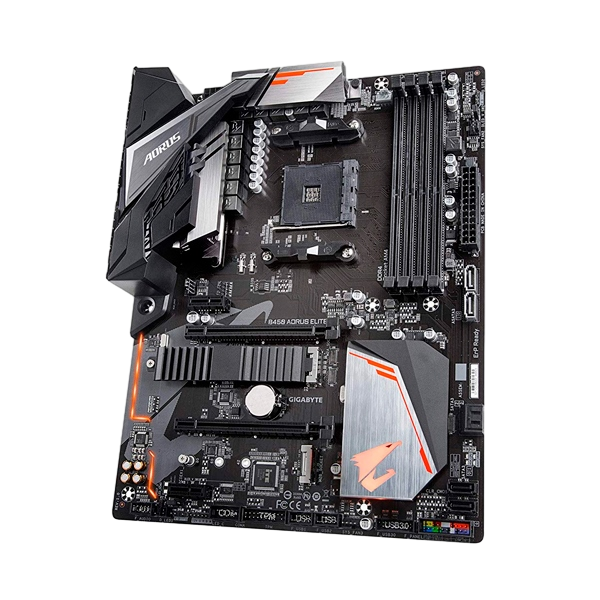 Gigabyte B450 Aorus Elite Placa Base AM4 Gigabyte B450 Aorus Elite Placa Base AM4