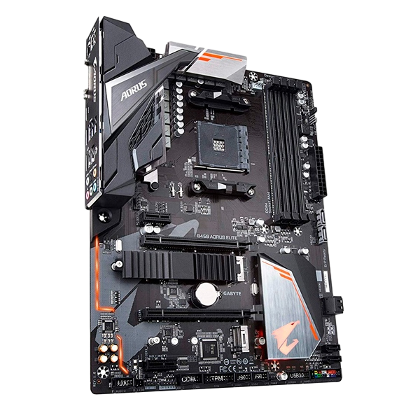 Gigabyte B450 Aorus Elite Placa Base AM4 Gigabyte B450 Aorus Elite Placa Base AM4