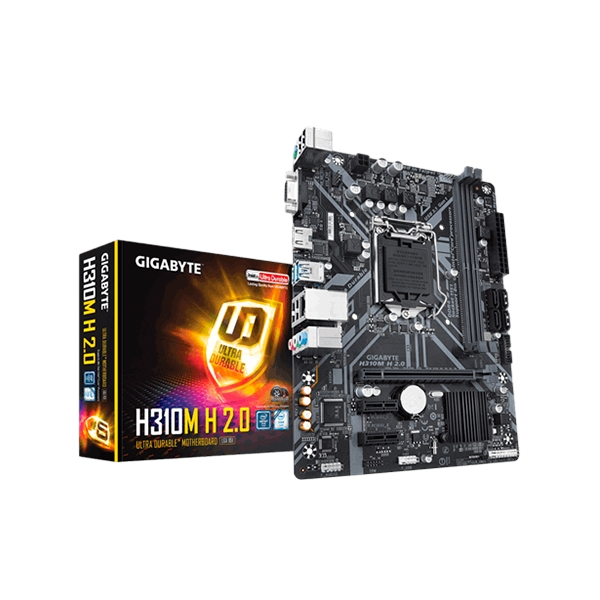 Gigabyte H310M H 20  Placa Base Intel 1151 Gigabyte H310M H 20  Placa Base Intel 1151