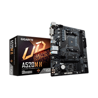Gigabyte A520MH Placa Base AM4 Gigabyte A520MH Placa Base AM4