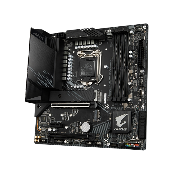 Gigabyte B560M Aorus Elite Placa Base Intel 1200 Gigabyte B560M Aorus Elite Placa Base Intel 1200